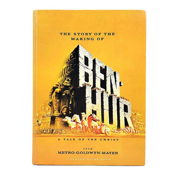 Vintage MGM “The Story of the Making of Ben Hur” Book (1959, Hardcover) - Picture 1 of 13